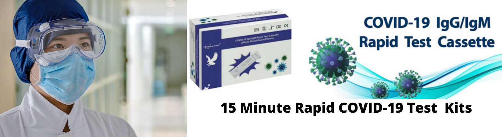 15 Minute Rapid COVID-19 Test Kits